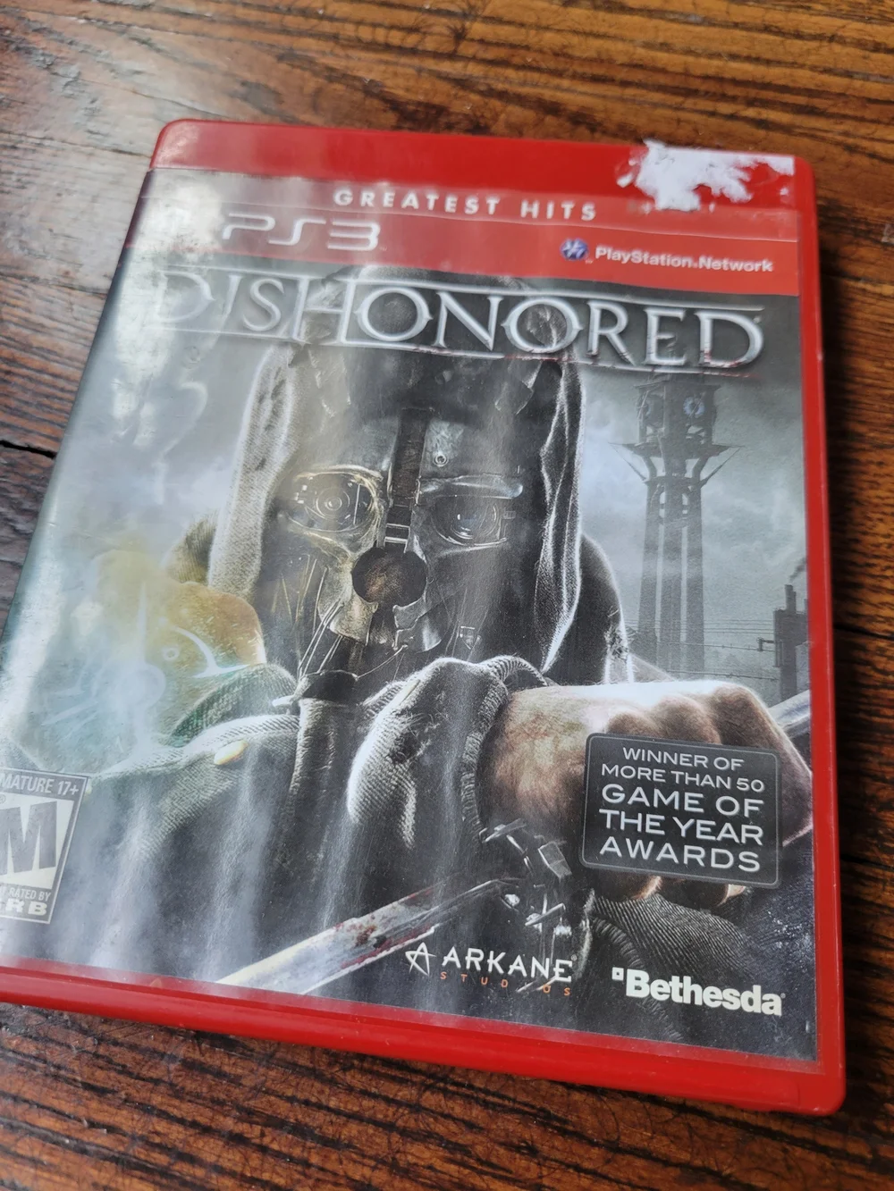 Dishonored - Greatest Hits (Sony PlayStation 3 PS3, 2012) Game Of The Year